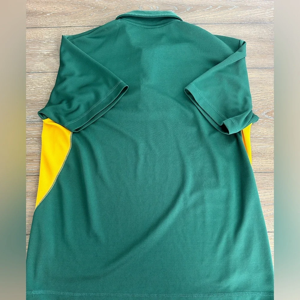 Nike Dri Fit Baylor Bears Short Sleeve Polo Shirt Size M‎ Gently Worn